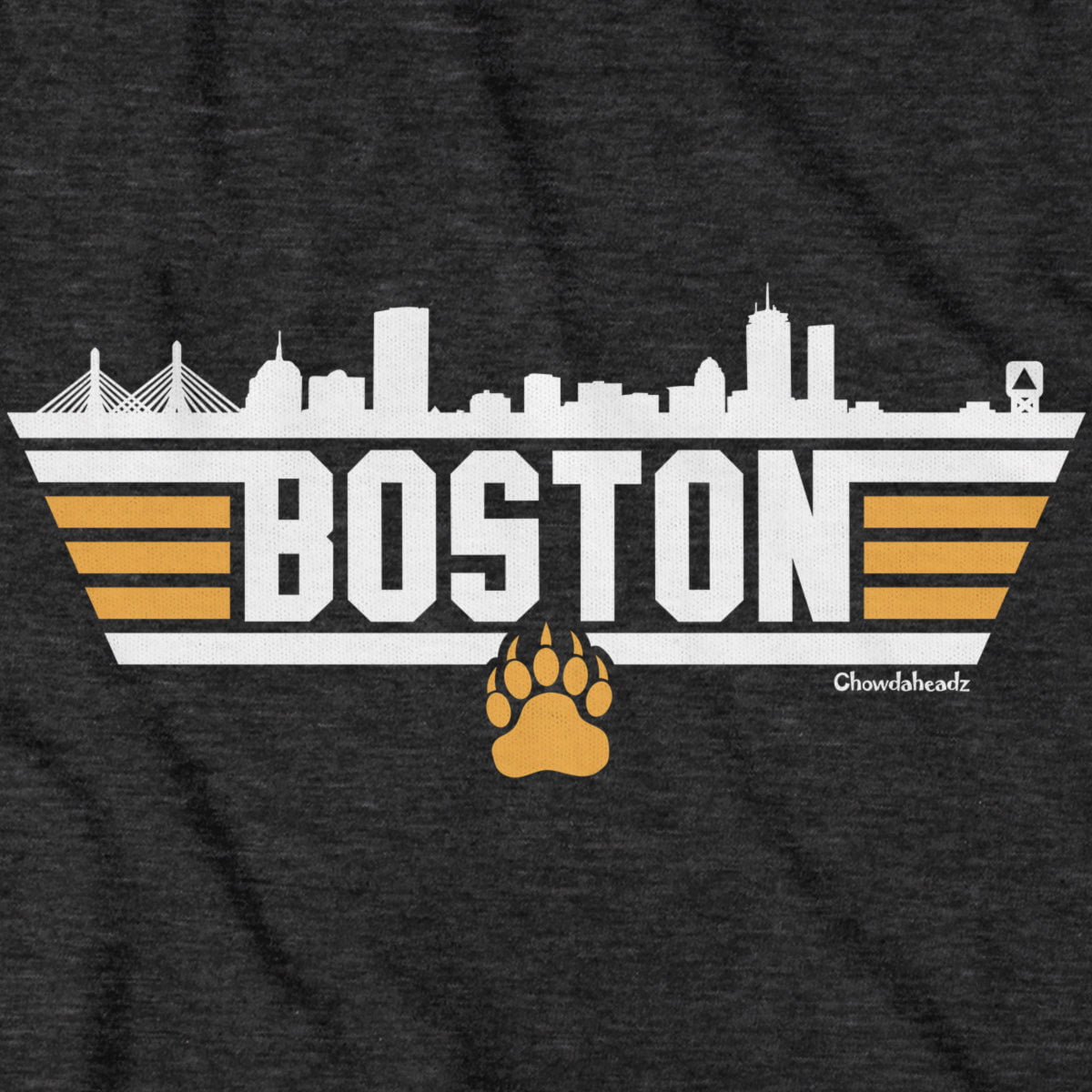 Boston Top Town Bear Claw T-Shirt - Chowdaheadz