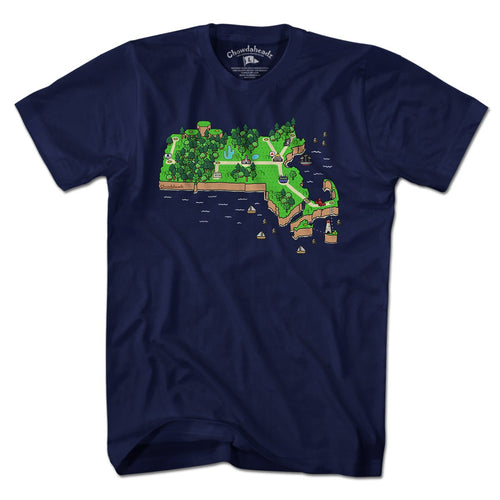 Massachusetts World T-shirt - Chowdaheadz