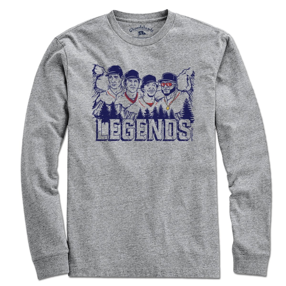 Boston Baseball Legends T-Shirt - Chowdaheadz