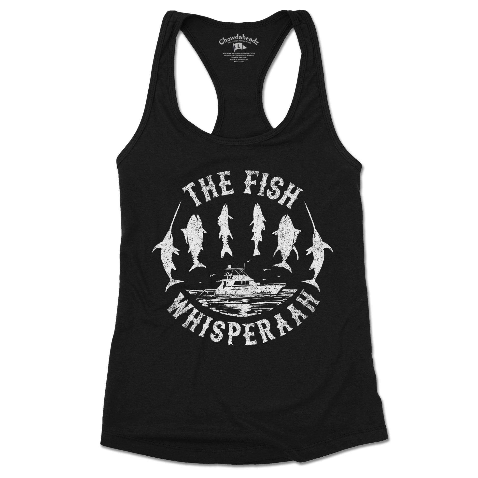 Deep Sea Fish Whisperaah Ladies Tank Top - Chowdaheadz