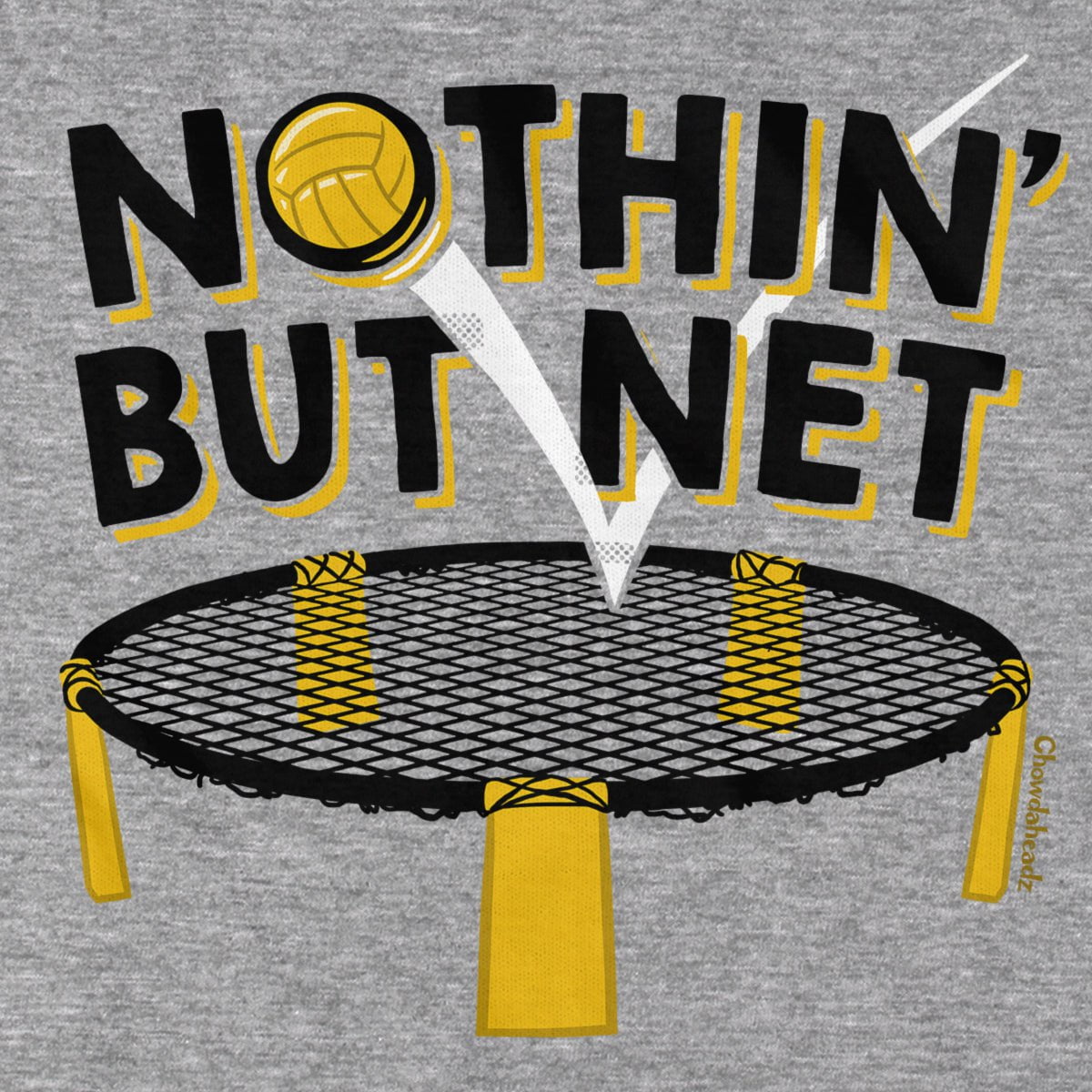 Nothin' But Net Roundnet Hoodie - Chowdaheadz