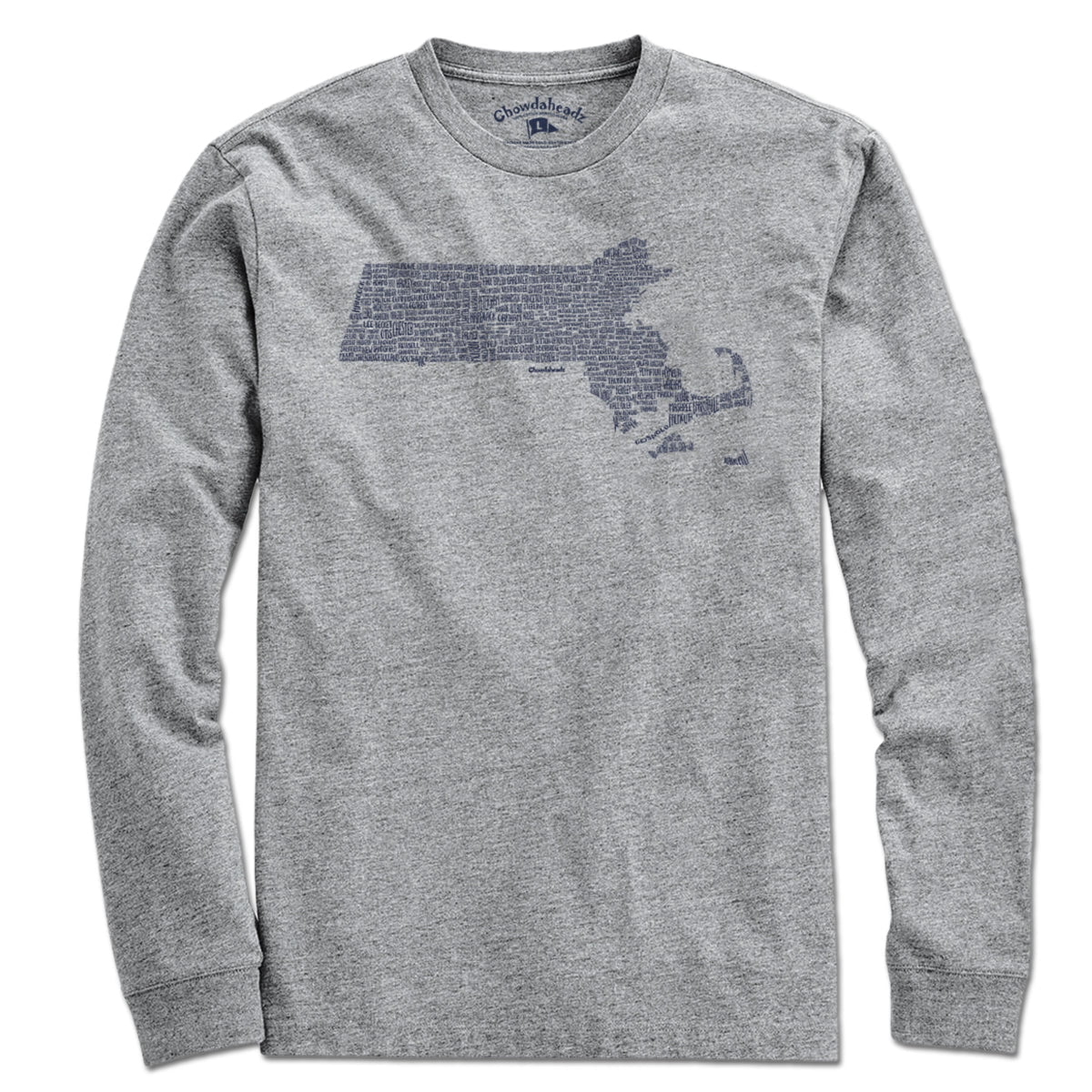 Massachusetts Cities & Towns T-Shirt - Chowdaheadz
