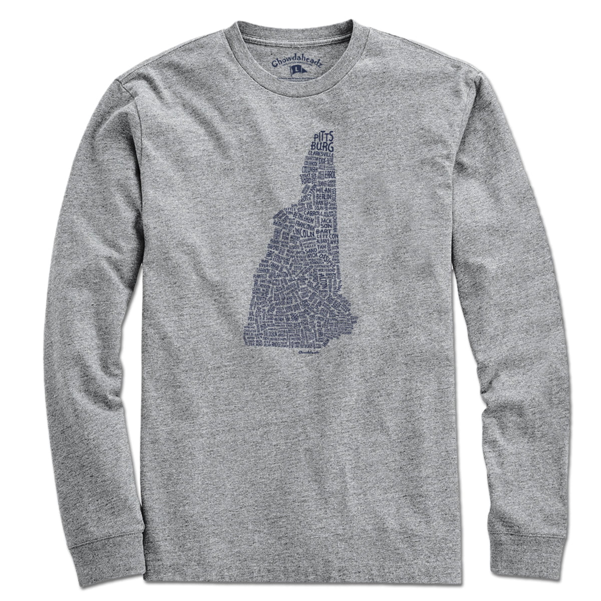 New Hampshire Cities & Towns T-Shirt - Chowdaheadz