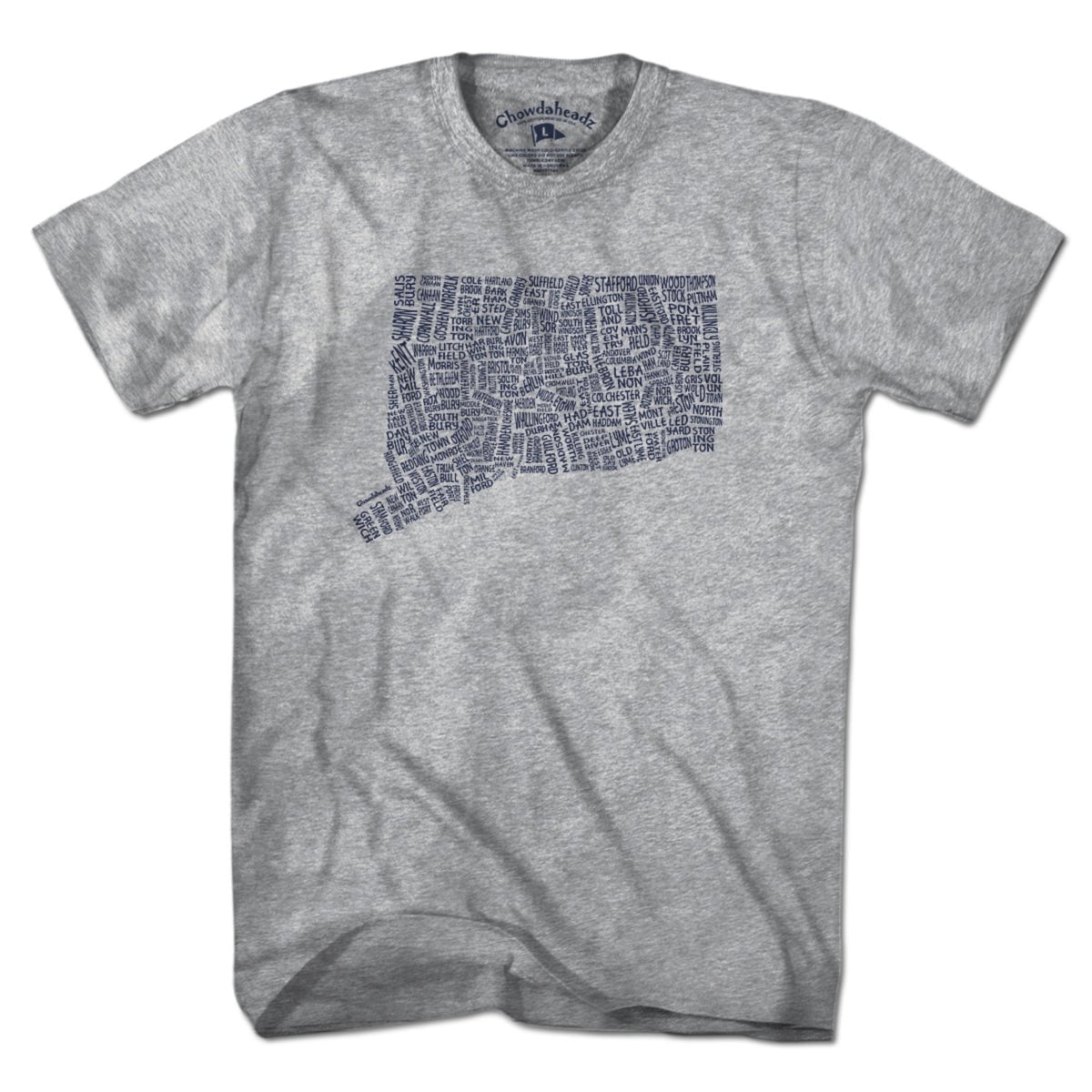 Connecticut Cities & Towns T-Shirt - Chowdaheadz
