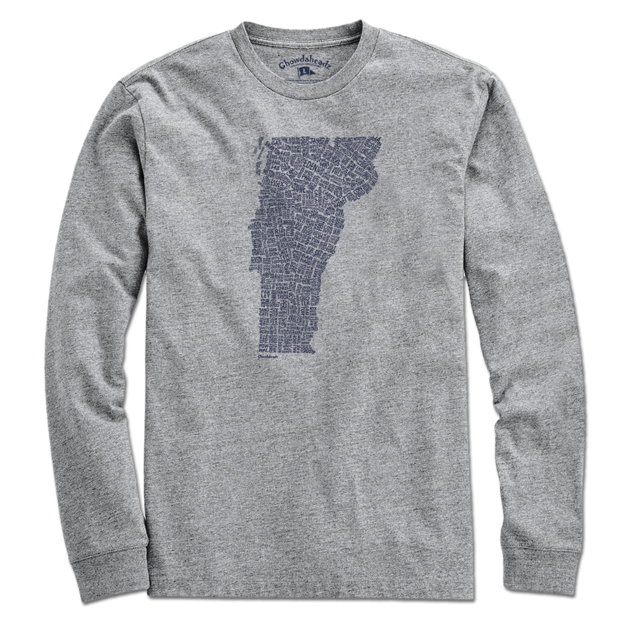 Vermont Cities & Towns T-Shirt - Chowdaheadz