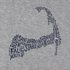 Cape Cod Cities & Towns T-Shirt - Chowdaheadz