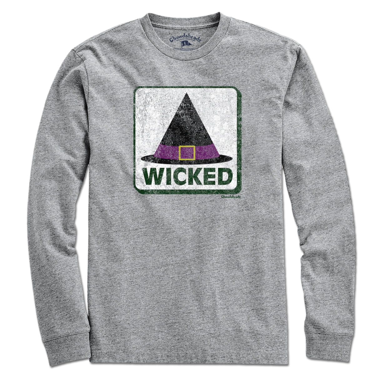 Wicked Witch Hat Sign T-Shirt - Chowdaheadz