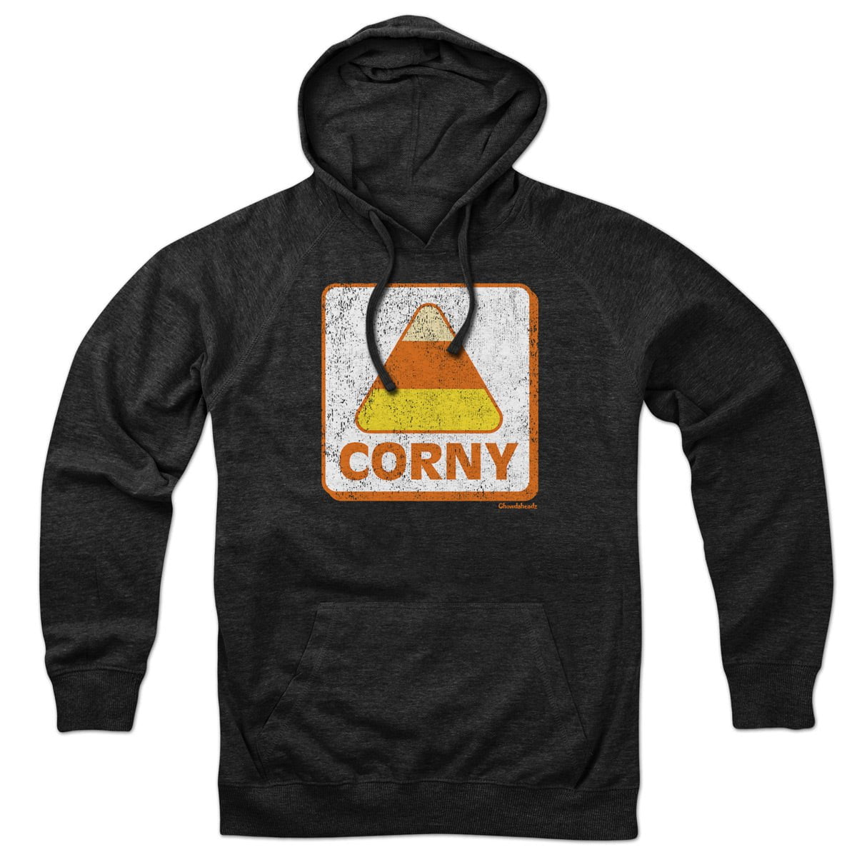 Corny Candy Corn Sign Hoodie - Chowdaheadz