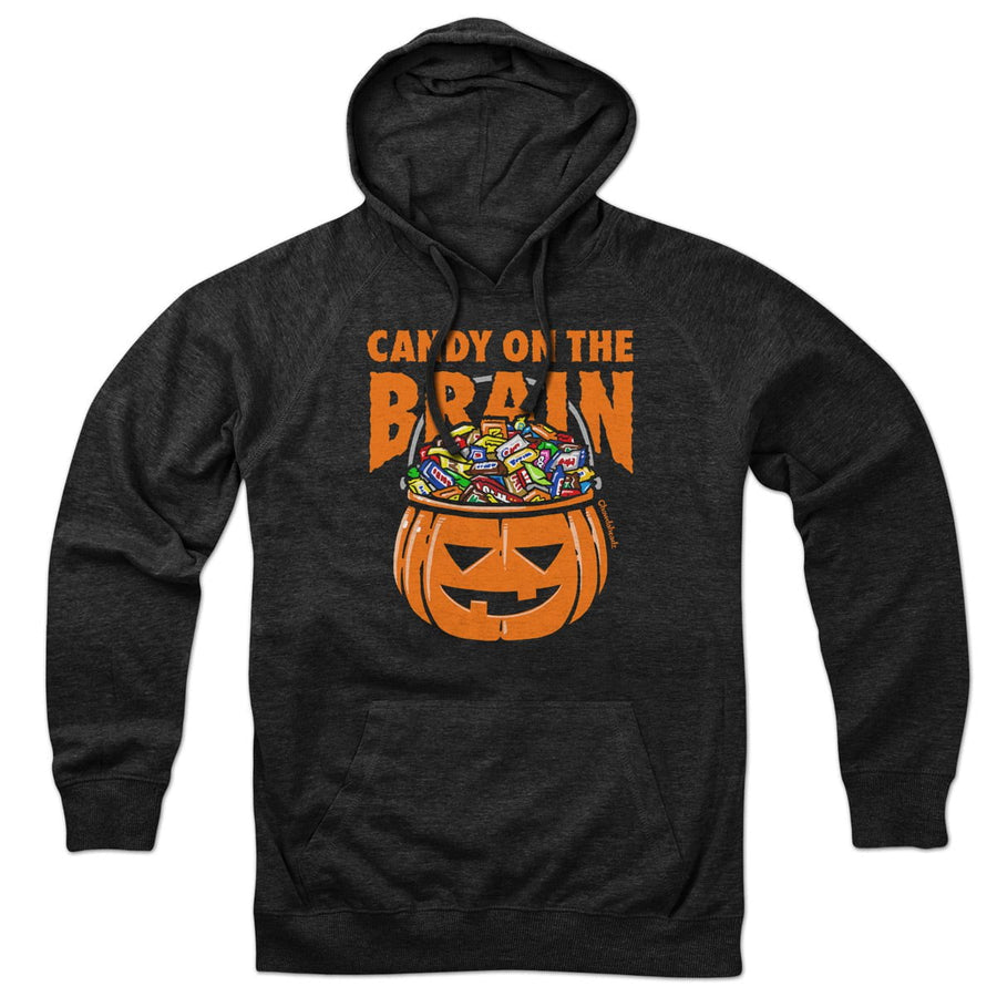 Candy On The Brain Halloween Hoodie - Chowdaheadz