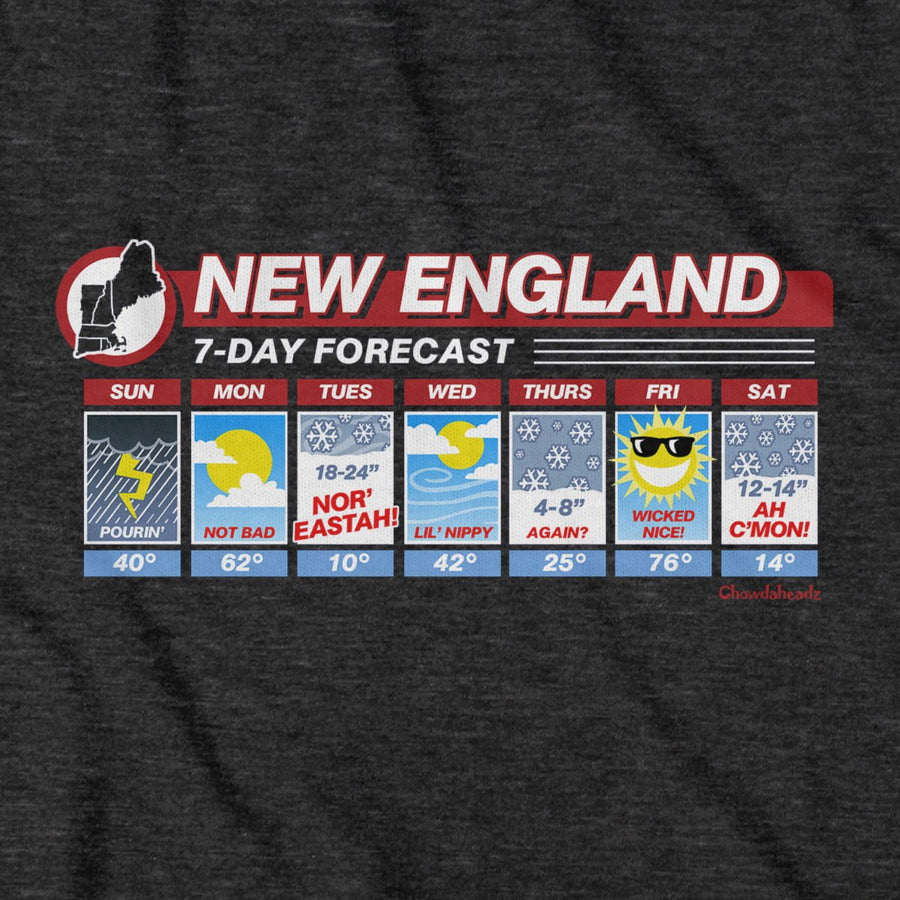 New England Weather Hoodie - Chowdaheadz