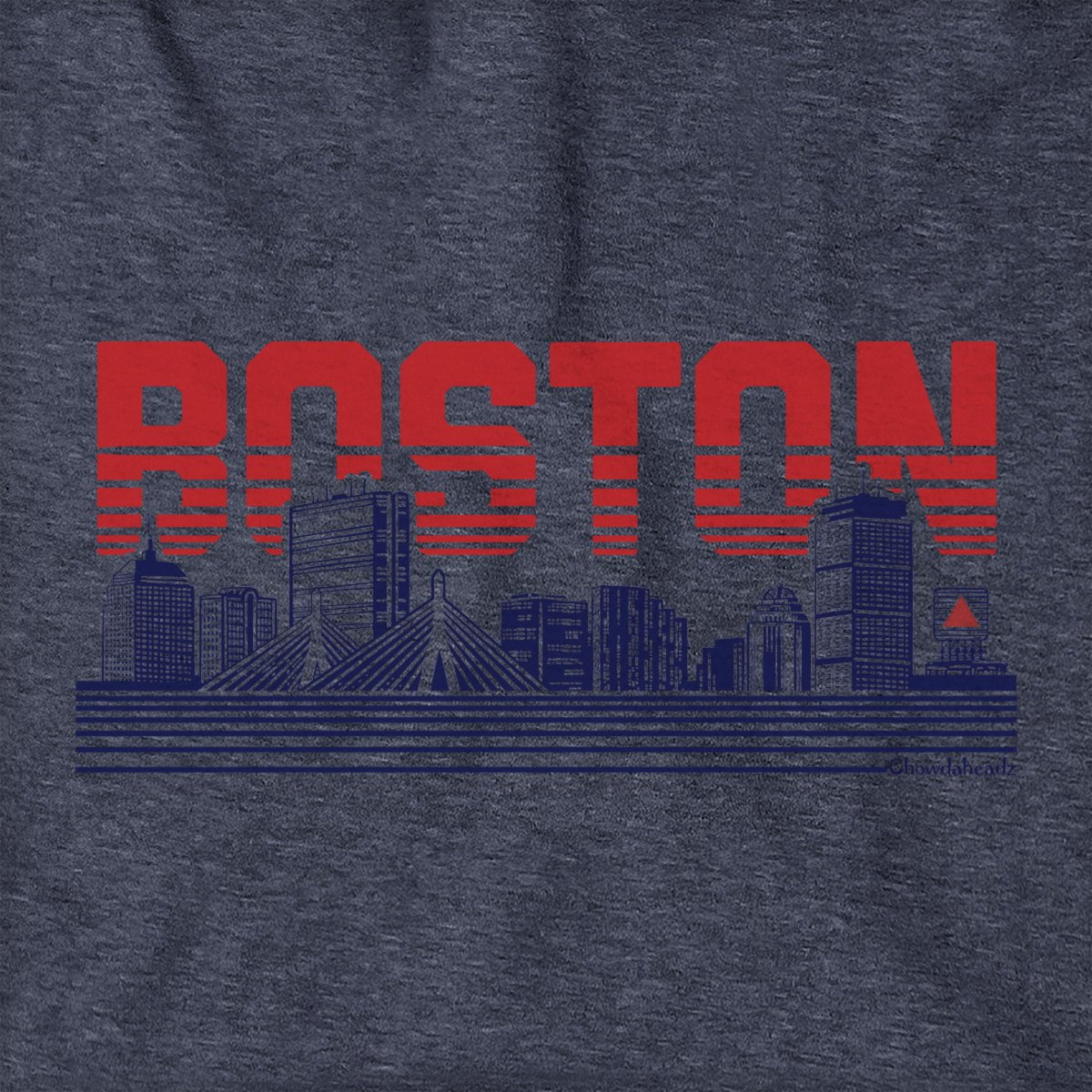 Boston Lined Cityscape Hoodie - Chowdaheadz