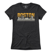 Boston Lined Cityscape T-Shirt - Chowdaheadz