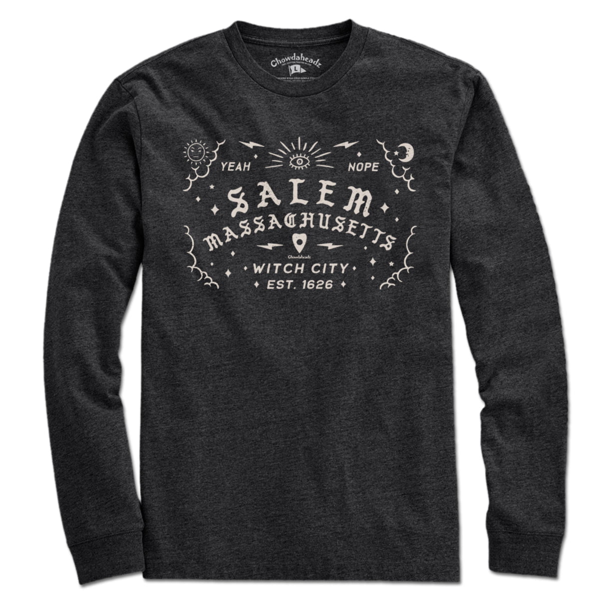 Salem Mass Spirit Board T-Shirt - Chowdaheadz