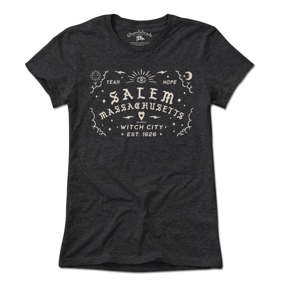 Salem Mass Spirit Board T-Shirt - Chowdaheadz