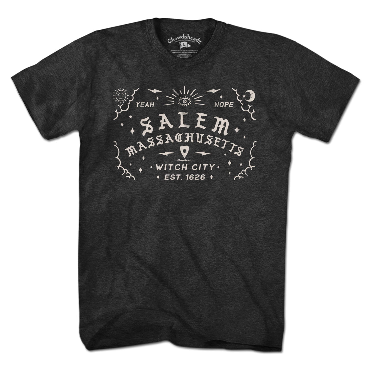 Salem Mass Spirit Board T-Shirt - Chowdaheadz