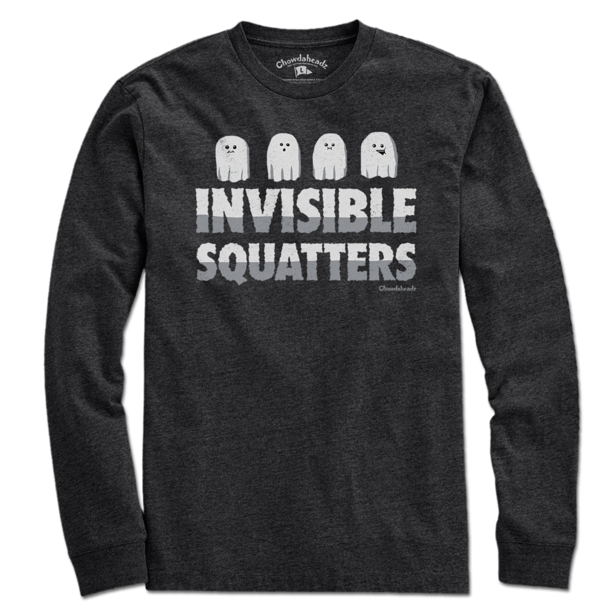 Invisible Squatters T-Shirt - Chowdaheadz