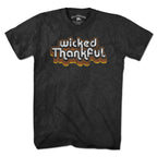 Wicked Thankful Retro Thanksgiving T-Shirt - Chowdaheadz