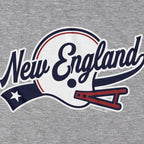 New England Helmet Script T-Shirt - Chowdaheadz