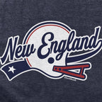 New England Helmet Script Hoodie - Chowdaheadz