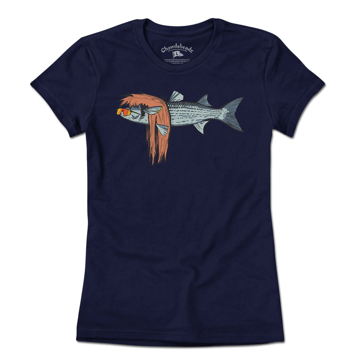 Mullet Fish T-Shirt - Chowdaheadz
