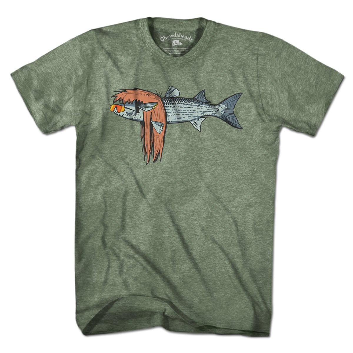 Mullet Fish T-Shirt - Chowdaheadz