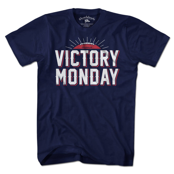 Victory Monday New England T-Shirt - Chowdaheadz