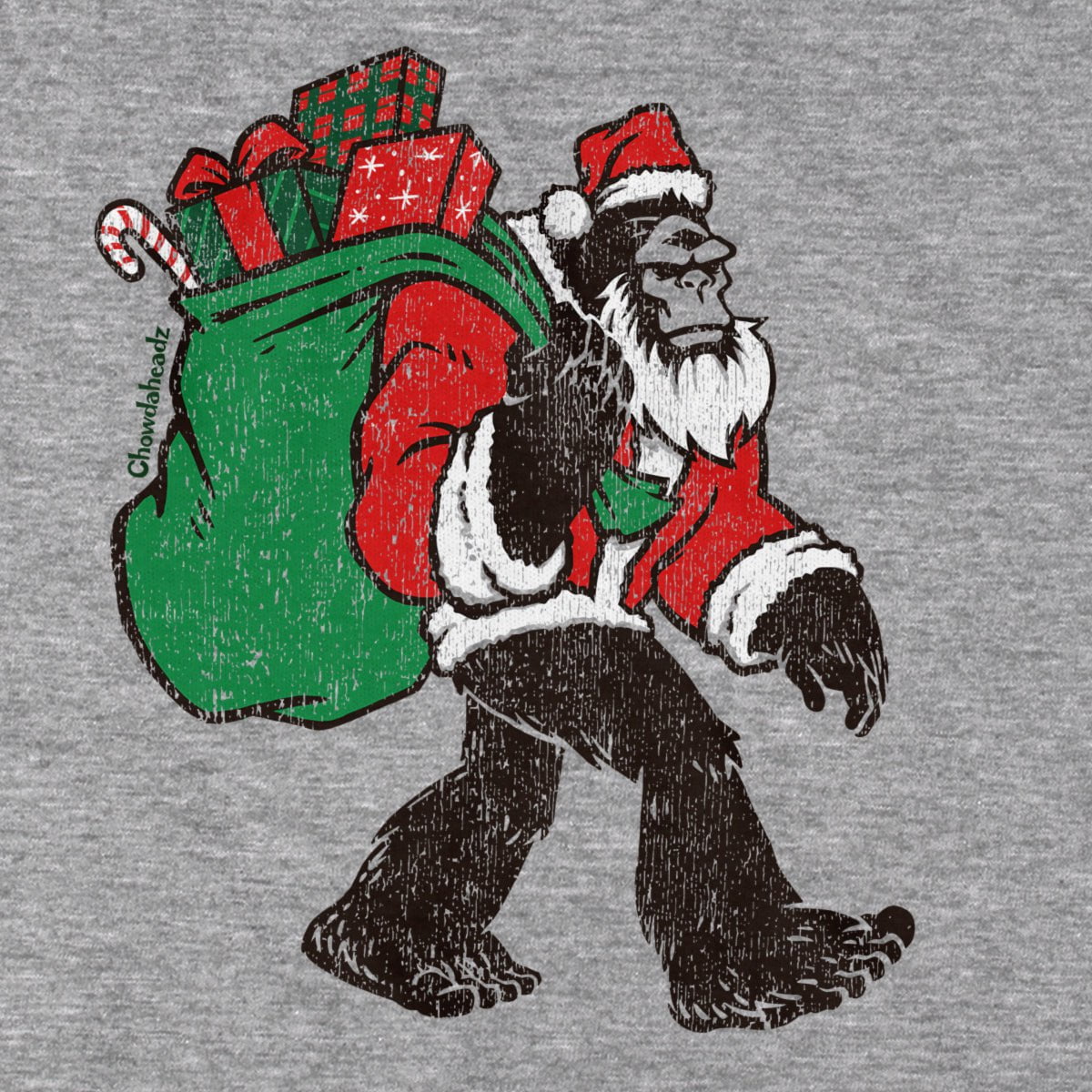 Christmasquatch T-Shirt - Chowdaheadz