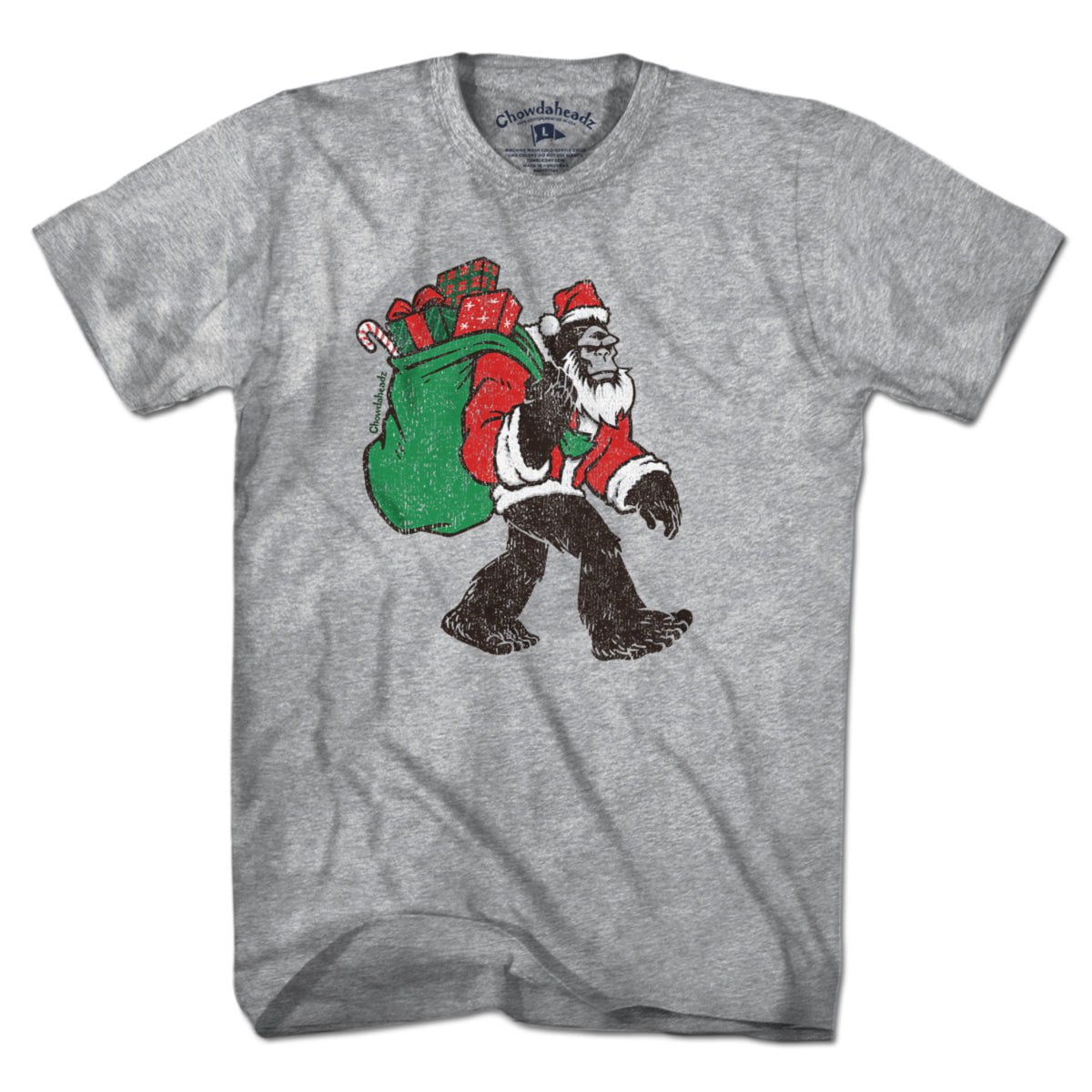 Christmasquatch T-Shirt - Chowdaheadz