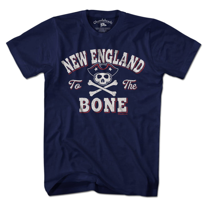 New England To The Bone T-Shirt - Chowdaheadz