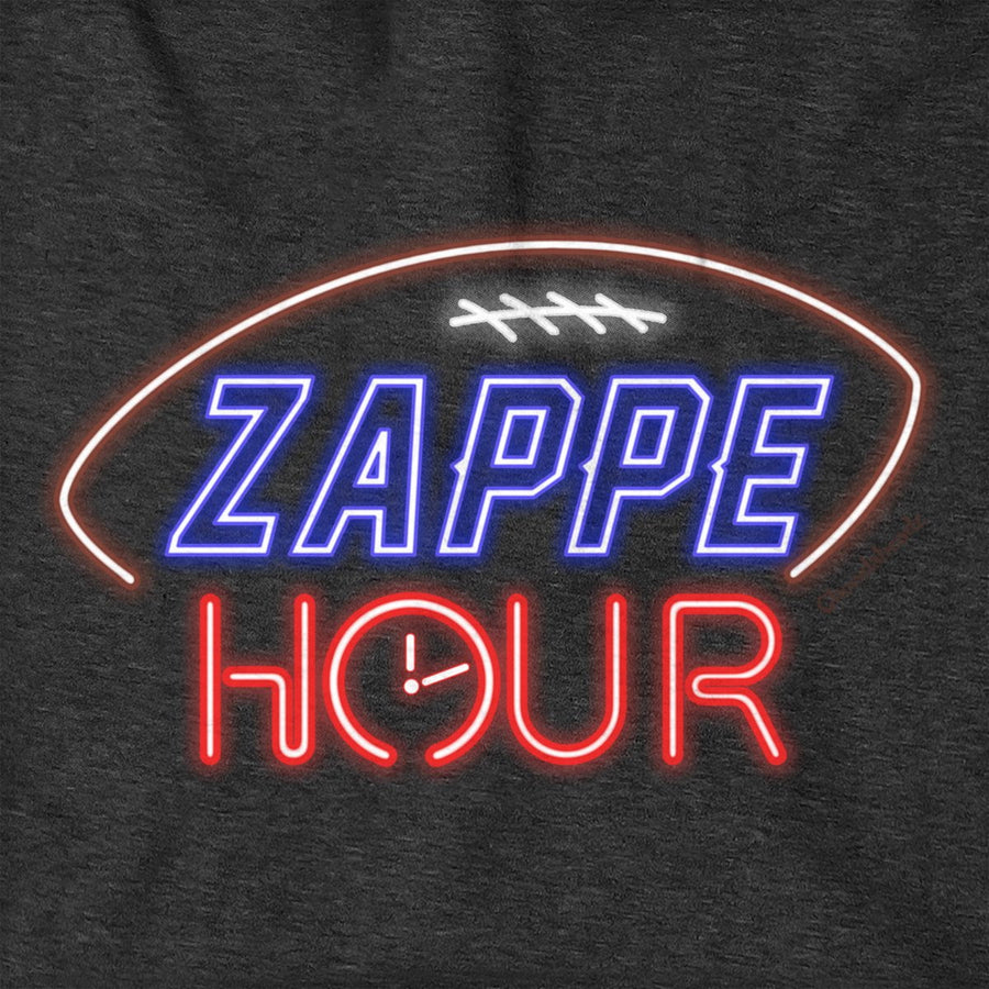 Zappe Hour Neon Sign Hoodie - Chowdaheadz