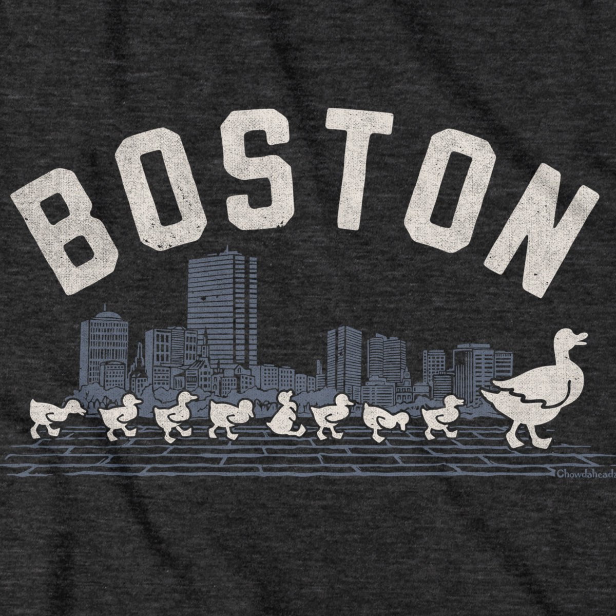 Boston Ducklings Skyline T-Shirt - Chowdaheadz