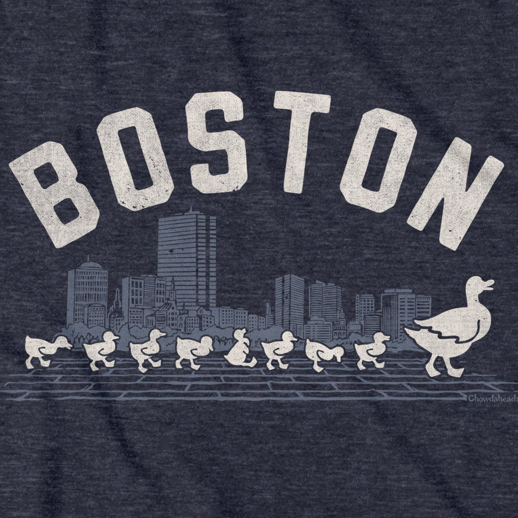 Boston Ducklings Skyline T-Shirt - Chowdaheadz