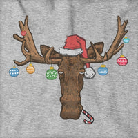 Christmas Moose Ornaments Hoodie - Chowdaheadz