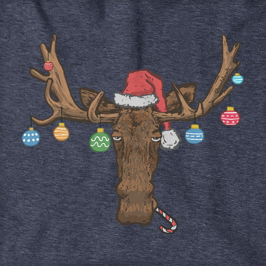 Christmas Moose Ornaments Hoodie - Chowdaheadz