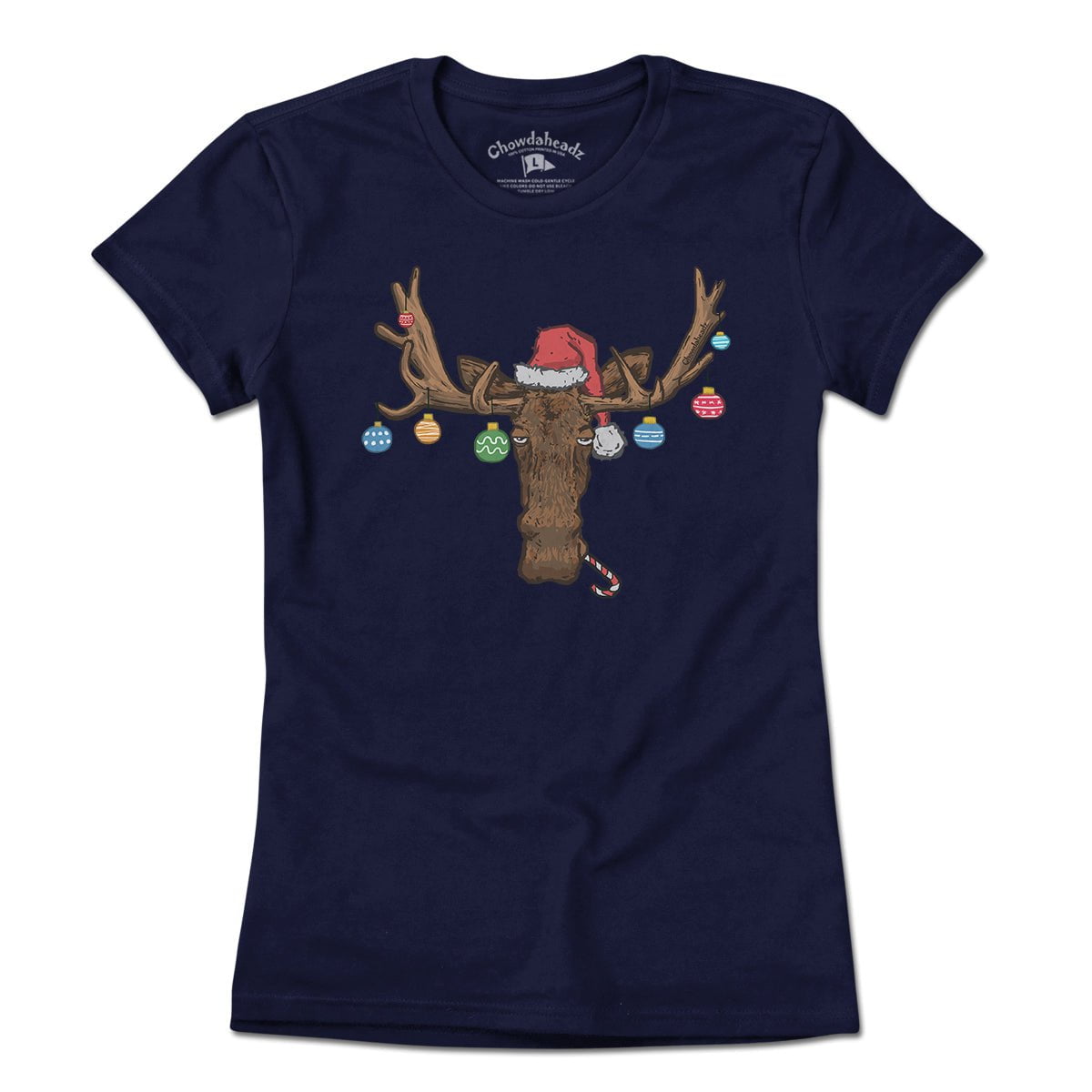 Christmas Moose Ornaments T-Shirt - Chowdaheadz