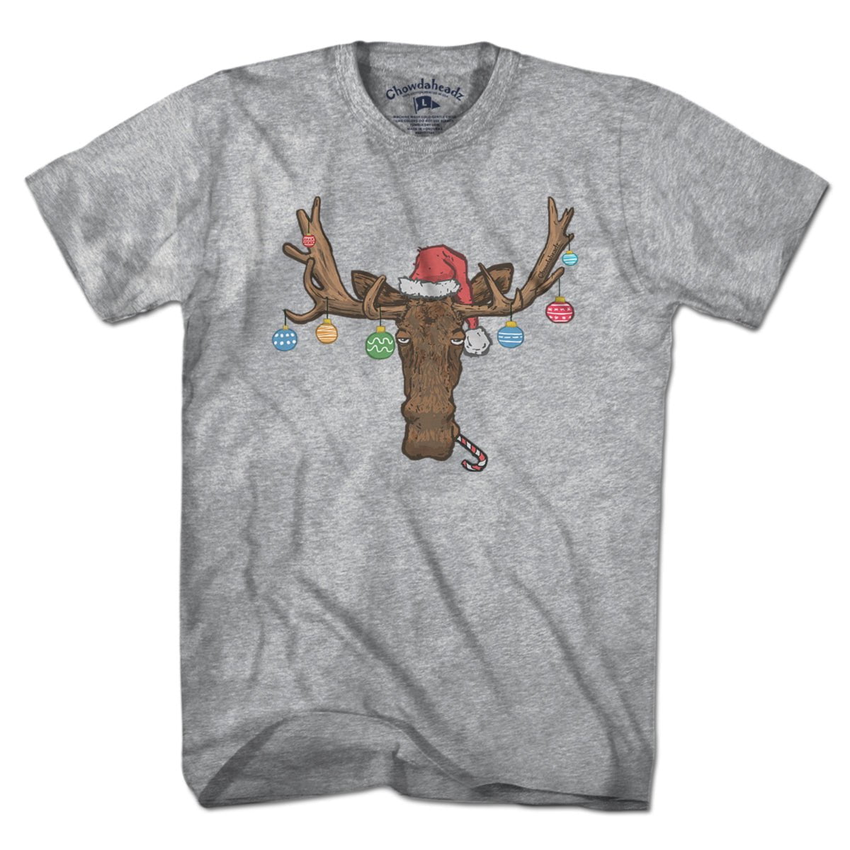 Christmas Moose Ornaments T-Shirt - Chowdaheadz