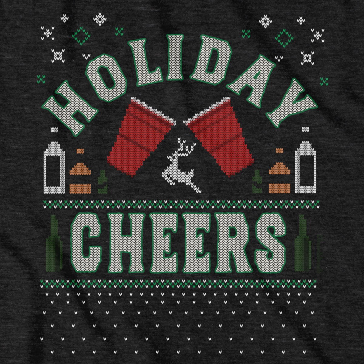 Holiday Cheers T-Shirt - Chowdaheadz