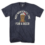 Most Wonderful Time For A Beer T-shirt - Chowdaheadz
