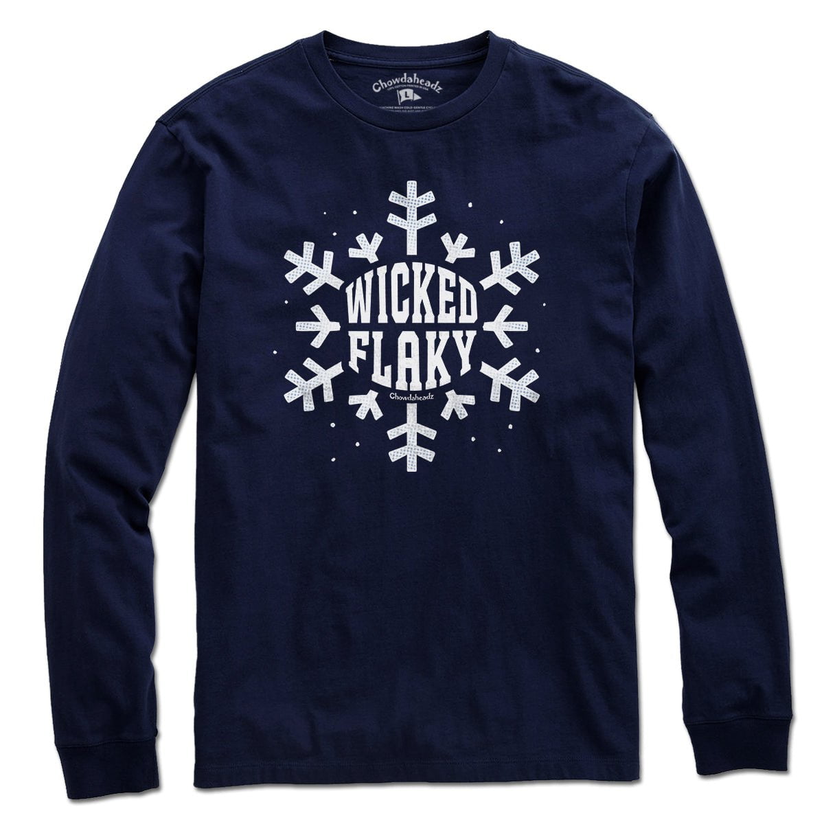 Wicked Flaky Snowflake T-Shirt - Chowdaheadz