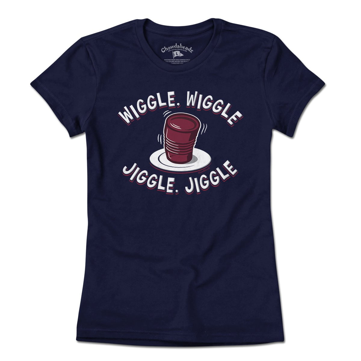 Wiggle Wiggle Jiggle Jiggle Cranberry Sauce T-Shirt - Chowdaheadz