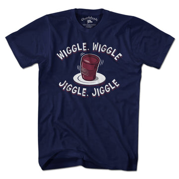 Wiggle Wiggle Jiggle Jiggle Cranberry Sauce T-Shirt - Chowdaheadz