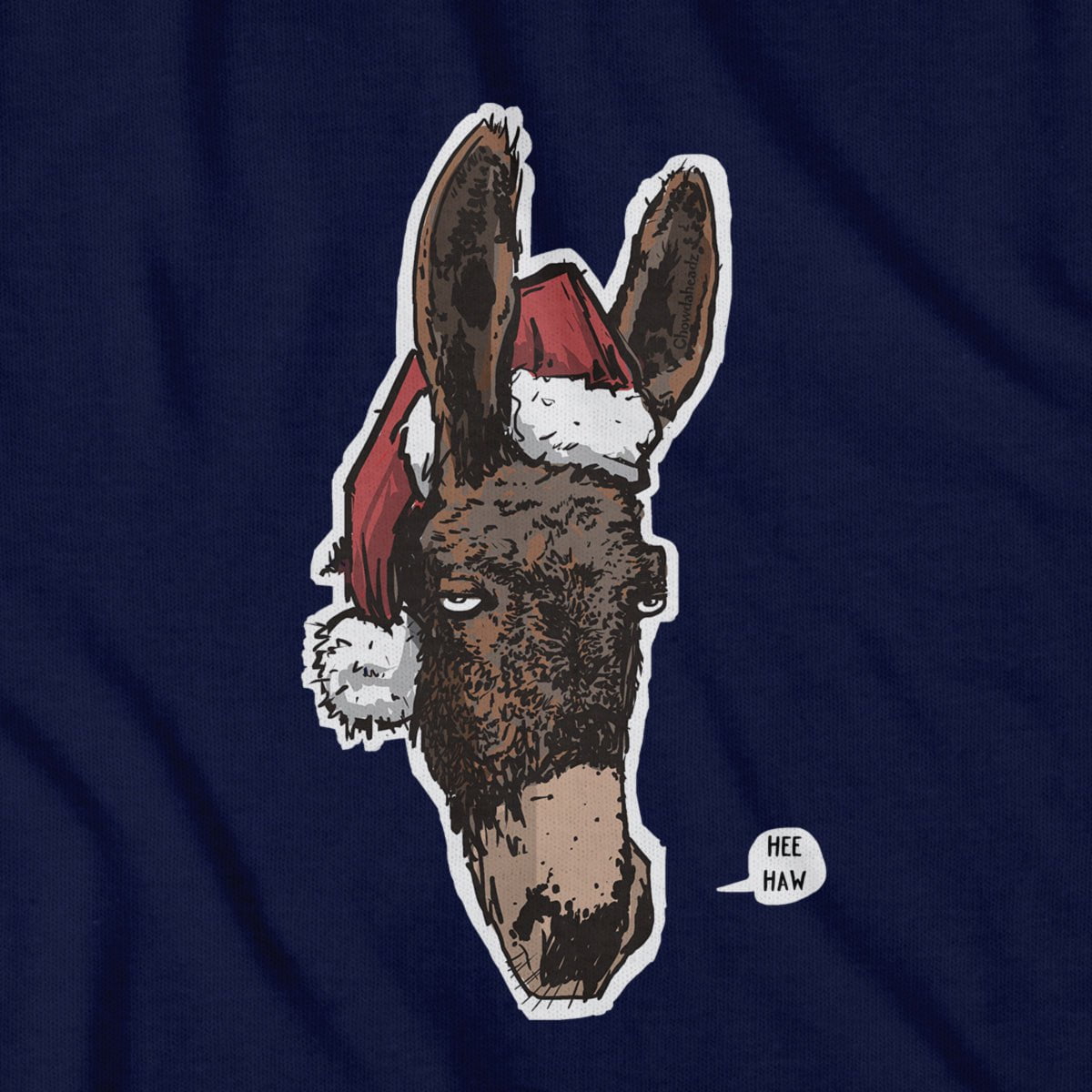 Holiday Donkey T-Shirt - Chowdaheadz