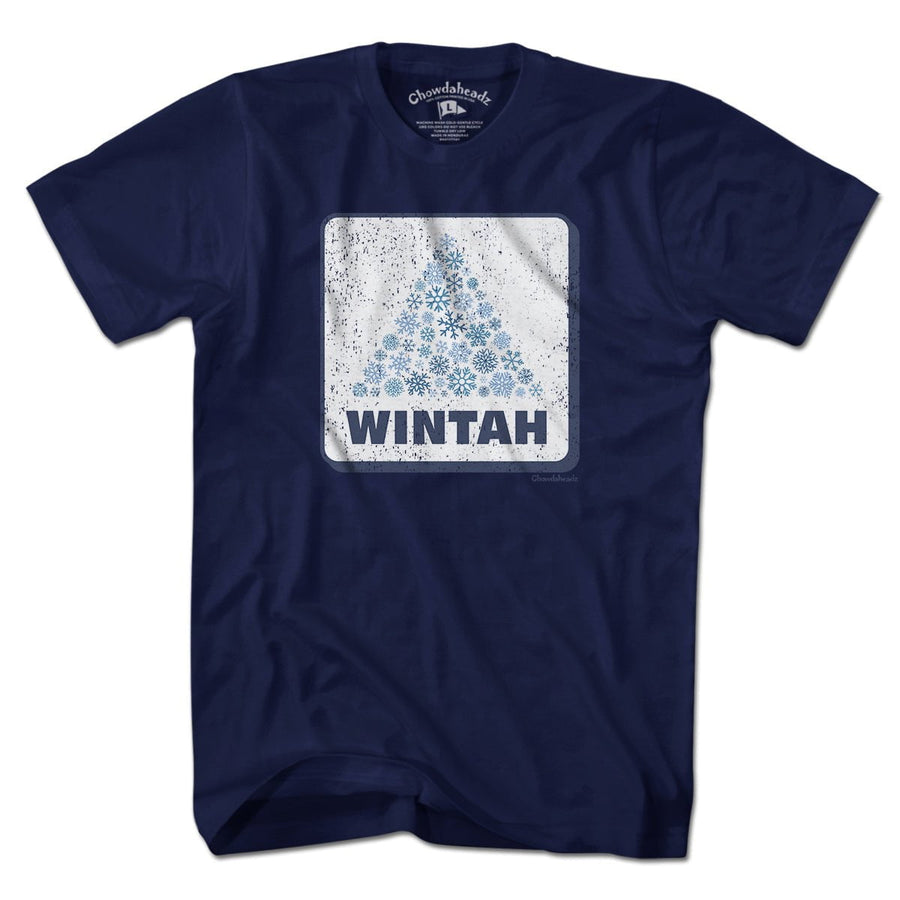Wintah Snowflake Sign T-Shirt - Chowdaheadz