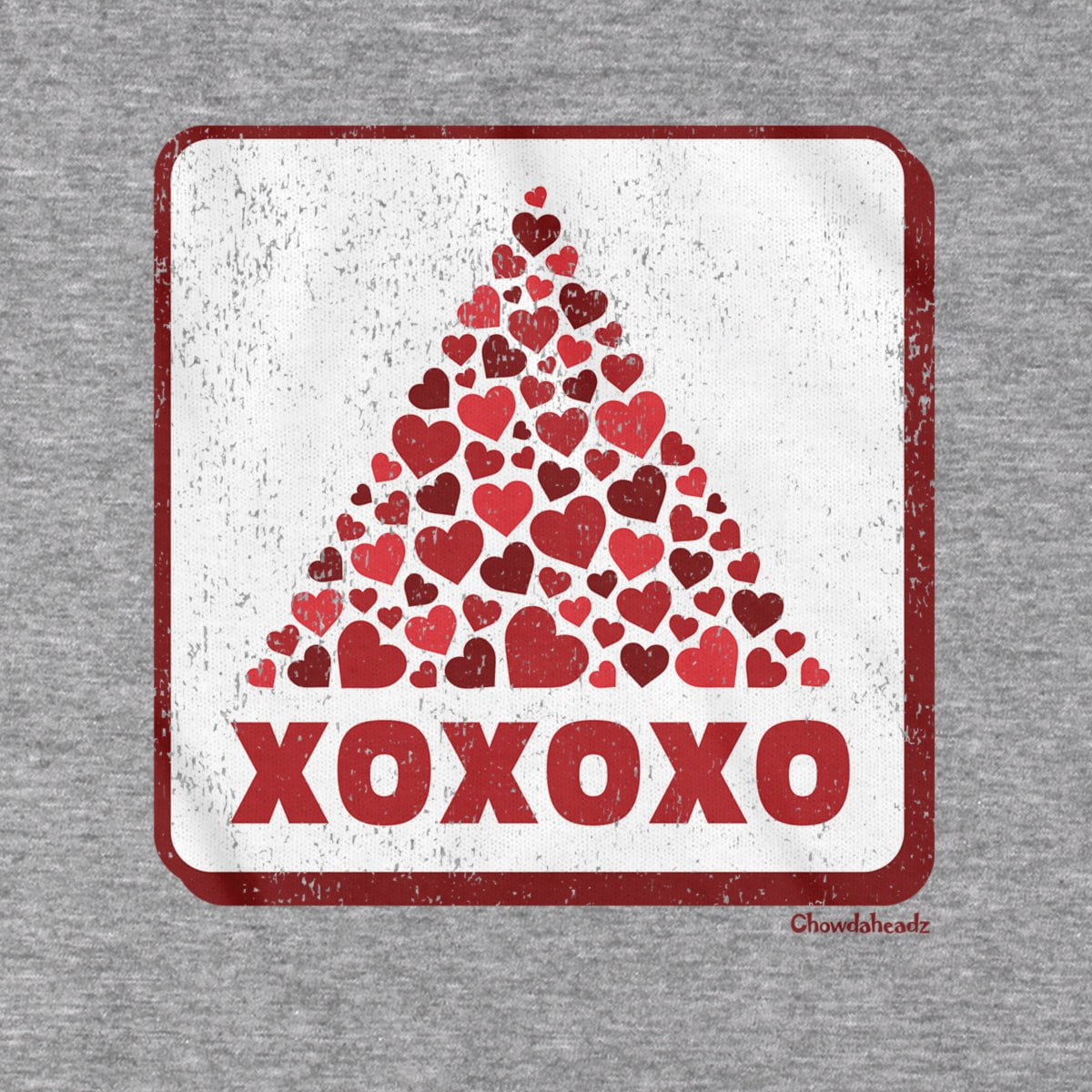 XOXOXO Heart Sign Hoodie - Chowdaheadz