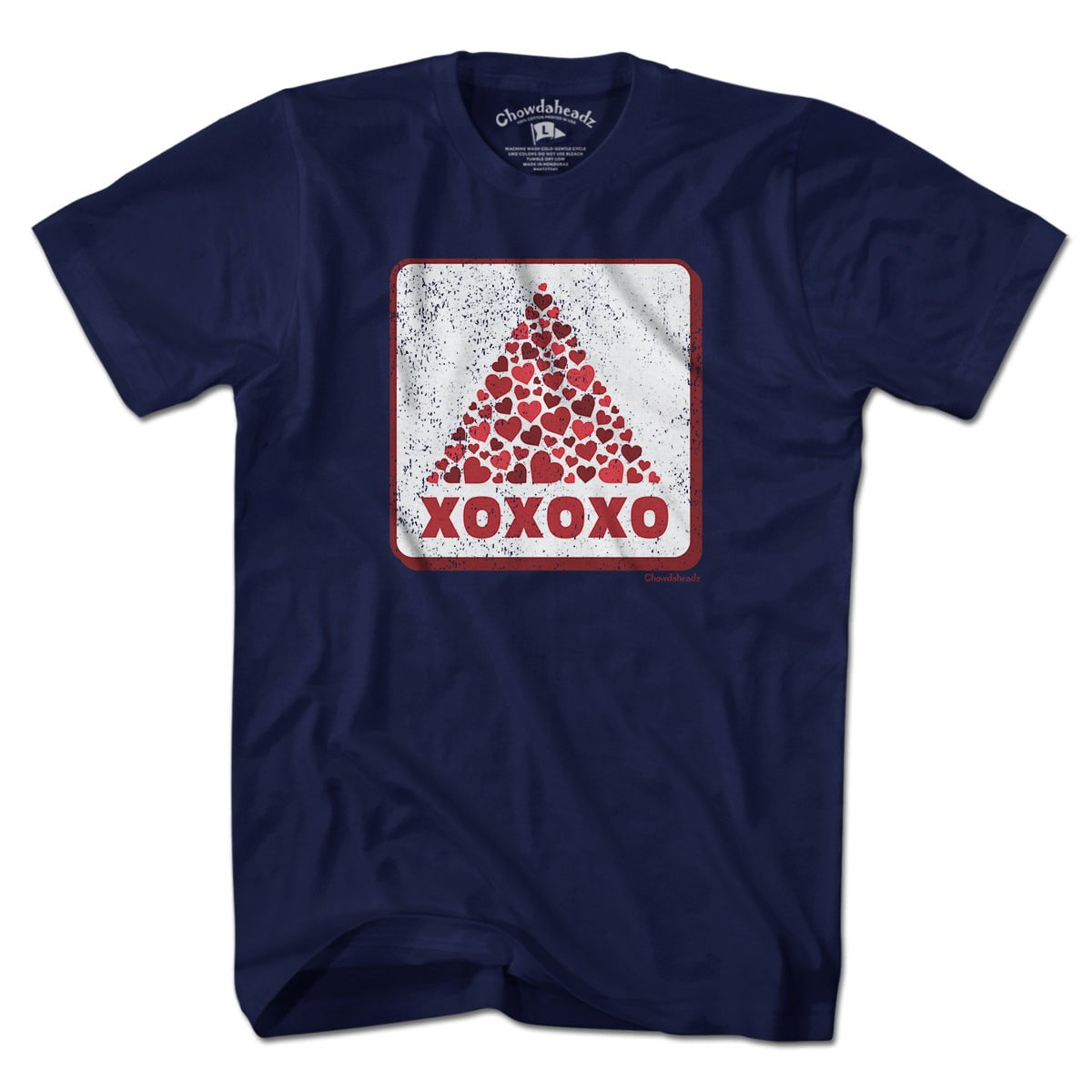 XOXOXO Heart Sign T-Shirt - Chowdaheadz