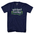 Wicked Lucky Retro T-Shirt - Chowdaheadz