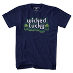 Wicked Lucky Retro T-Shirt - Chowdaheadz