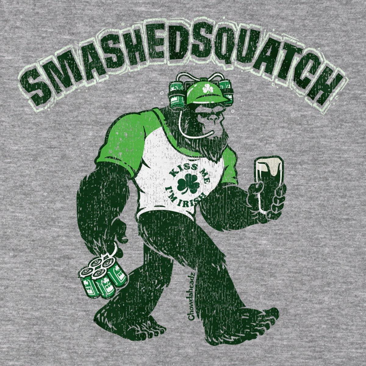 Smashedsquatch T-Shirt - Chowdaheadz