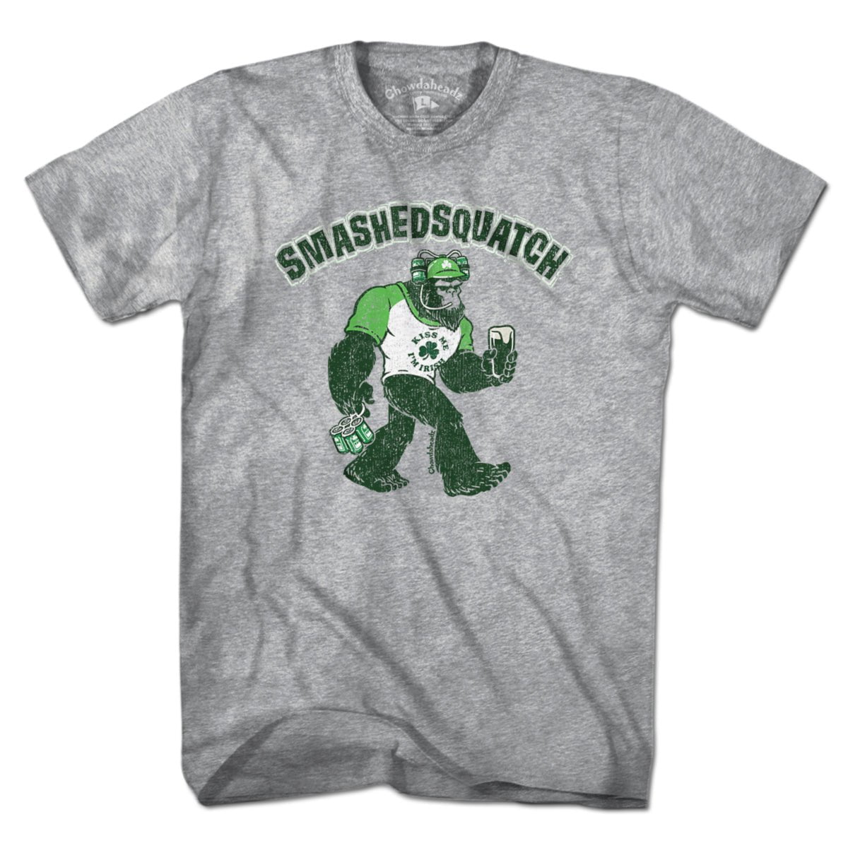 Smashedsquatch T-Shirt - Chowdaheadz