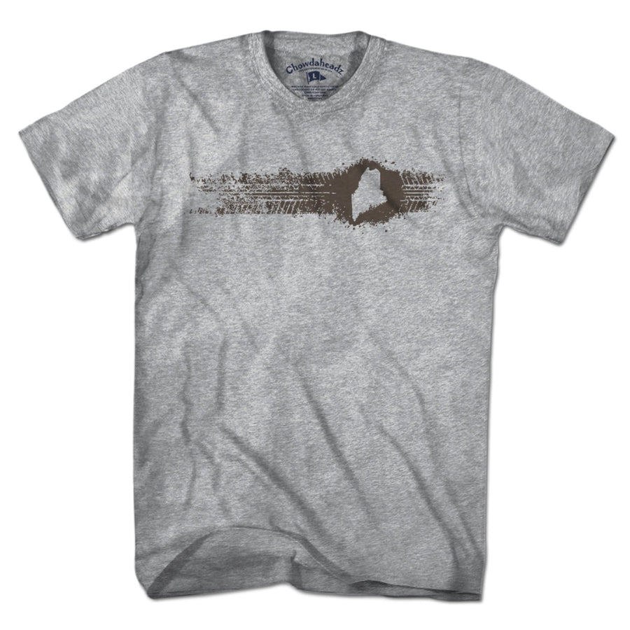 Maine Mud Tracks T-Shirt - Chowdaheadz